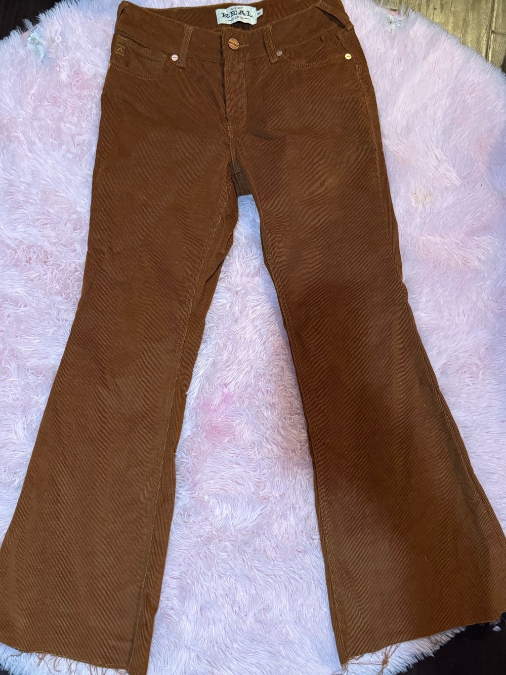 Ariat Burnt Orange Corduroy Jeans